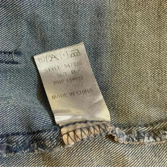 VGT Fashion Nova Women's Denim Zip Up Short Jumpsuit with 2 Front Pockets M - Picture 13 of 16